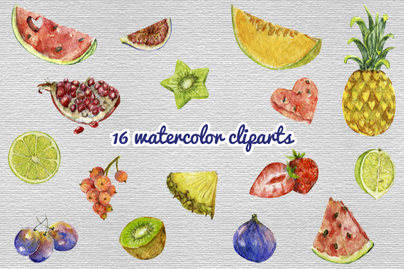 watercolor-fruits-and-berries