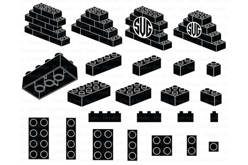 building-blocks-svg-plastic-bricks-svg-bricks-monogram-svg
