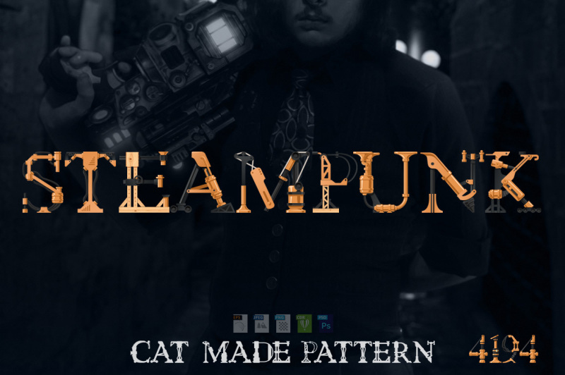 steampunk-font