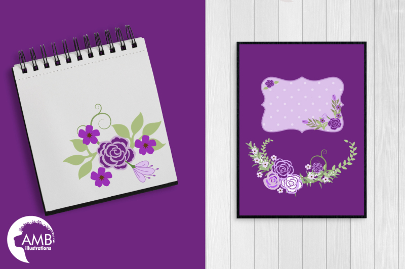 floral-frames-and-labels-in-lavender-amb-965