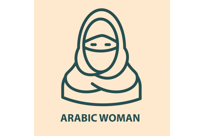 arabian-line-icon-set