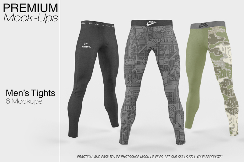 Download Download Men's Tights Mockup Pack PSD Mockup - 4469204 ...