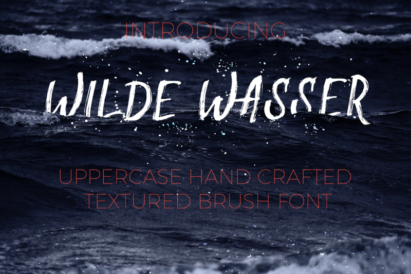 wilde-wasser-textured-brush-font