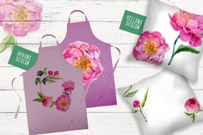 paradise-pink-peonies-png-watercolor-set