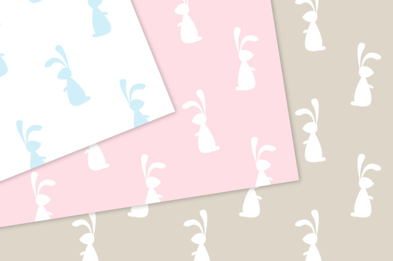 pastel-bunnies-digital-paper