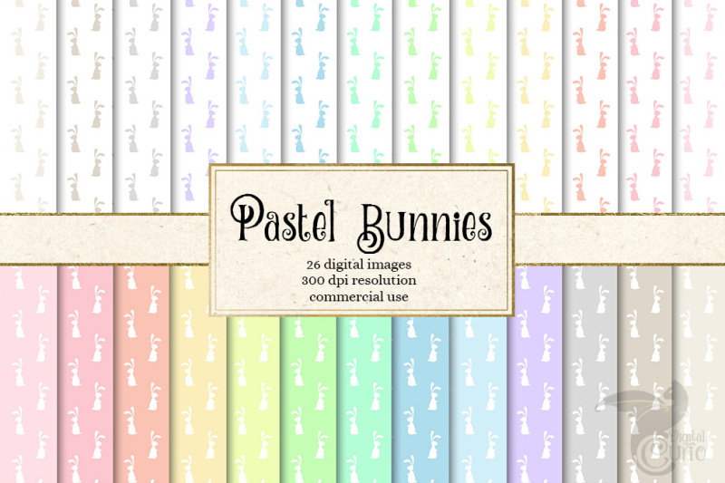 pastel-bunnies-digital-paper