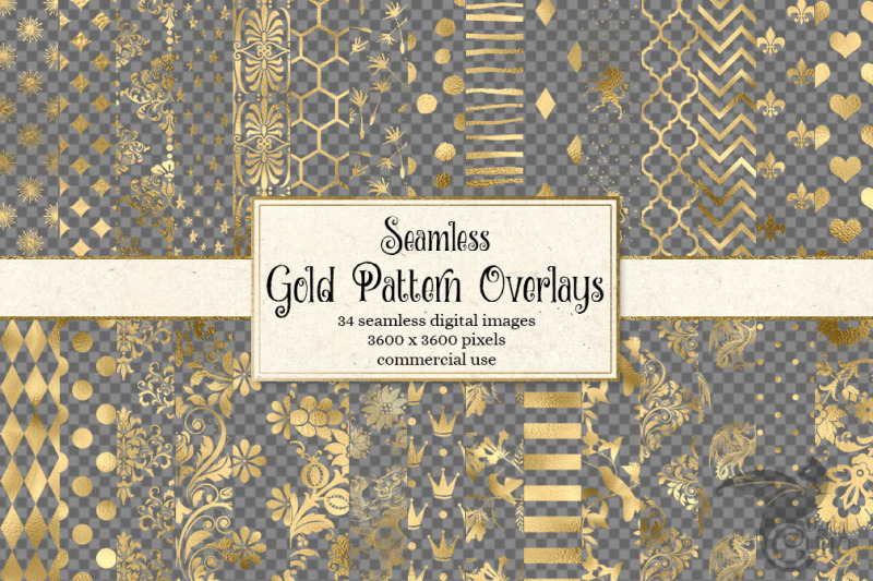 gold-pattern-overlays