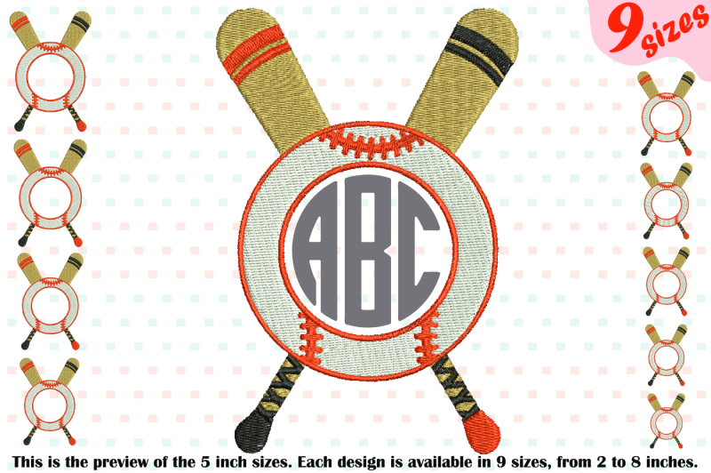 baseball-circle-embroidery-design-ball-bat-team-frames-frame-216b