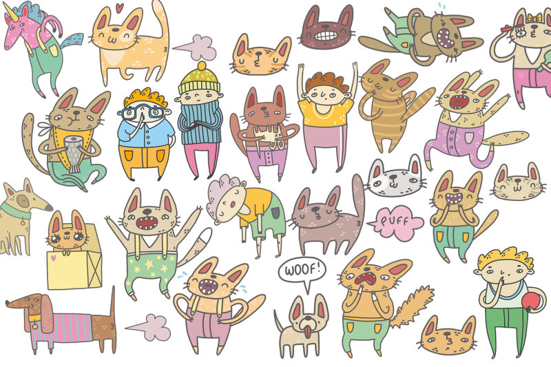 49-doodle-characters