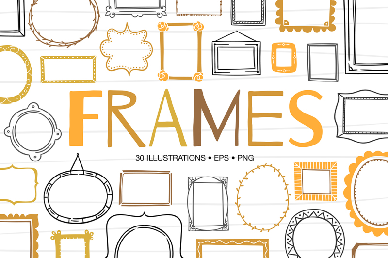 hand-drawn-frames