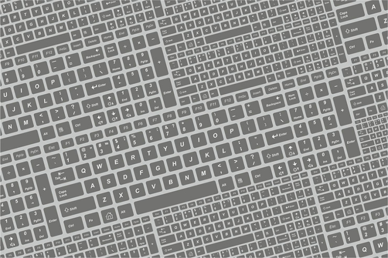 seamless-keyboard-pattern