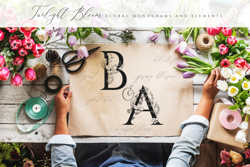 floral-monograms-and-elements