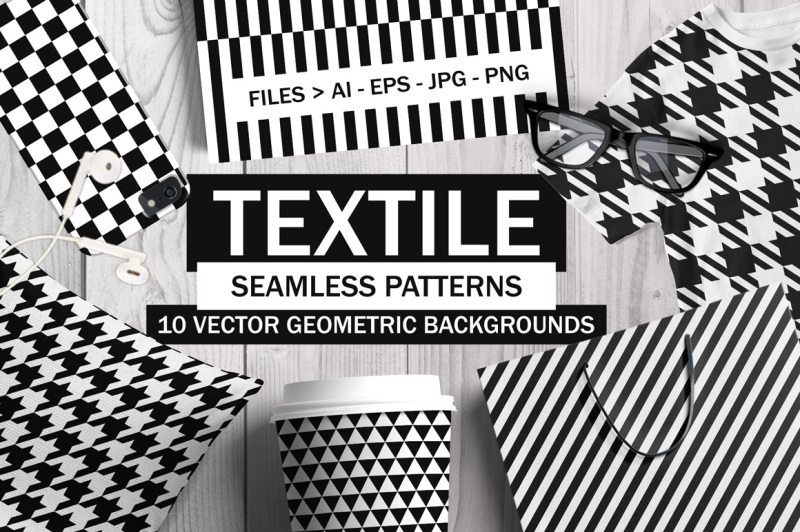 set-of-seamless-geometric-patterns