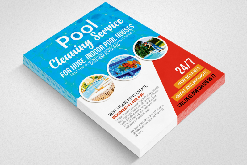 pool-cleaning-service-flyers