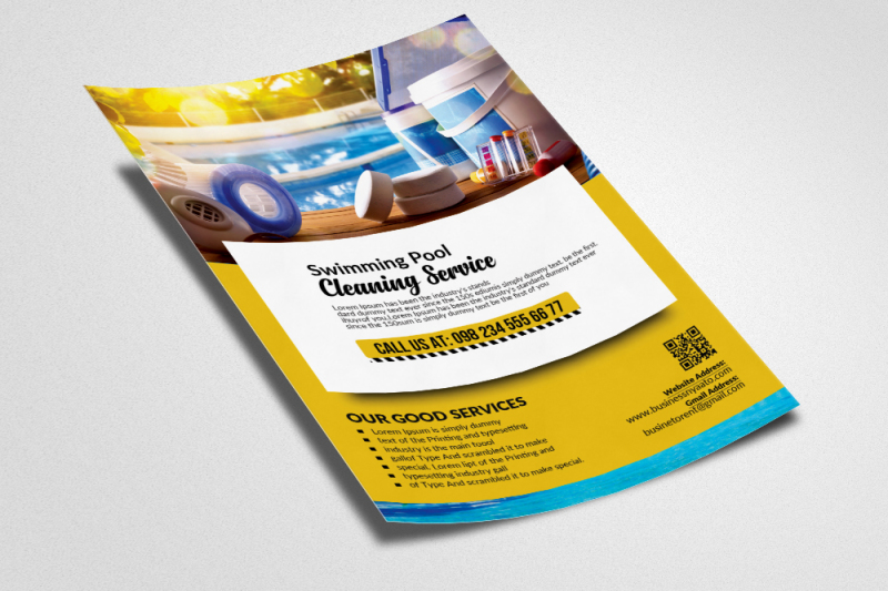 pool-cleaning-flyer-template