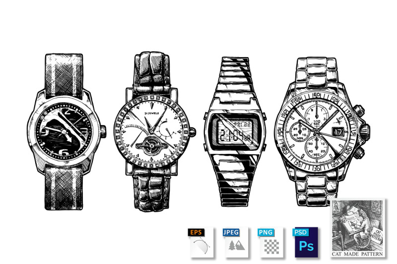 set-of-men-s-wristwatches