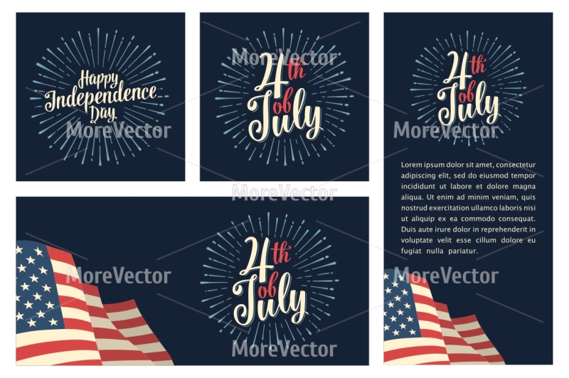 set-horizontal-vertical-square-posters-with-firework-and-american-fl