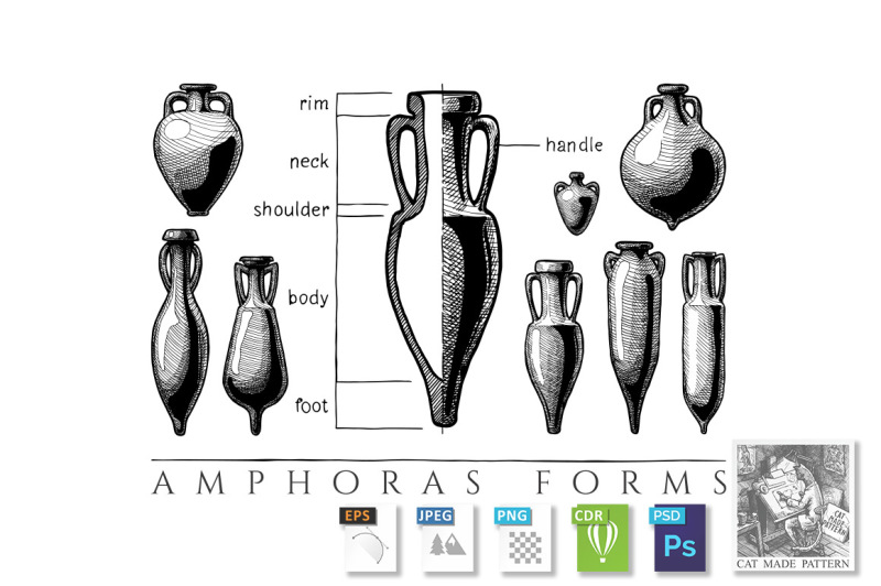 amphora-forms-set