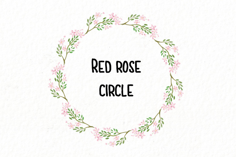 red-rose-circle