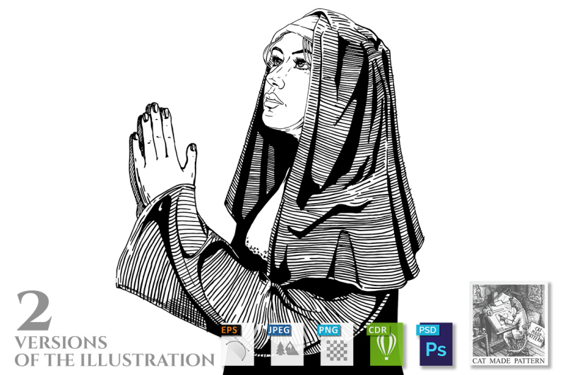 nun-is-praying