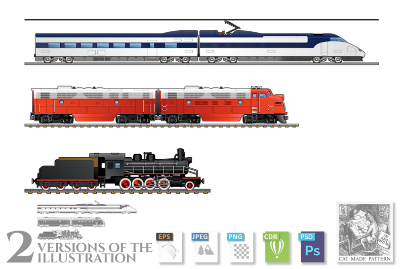 evolution-set-of-trains