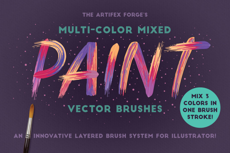 multi-color-mixed-paint-brushes