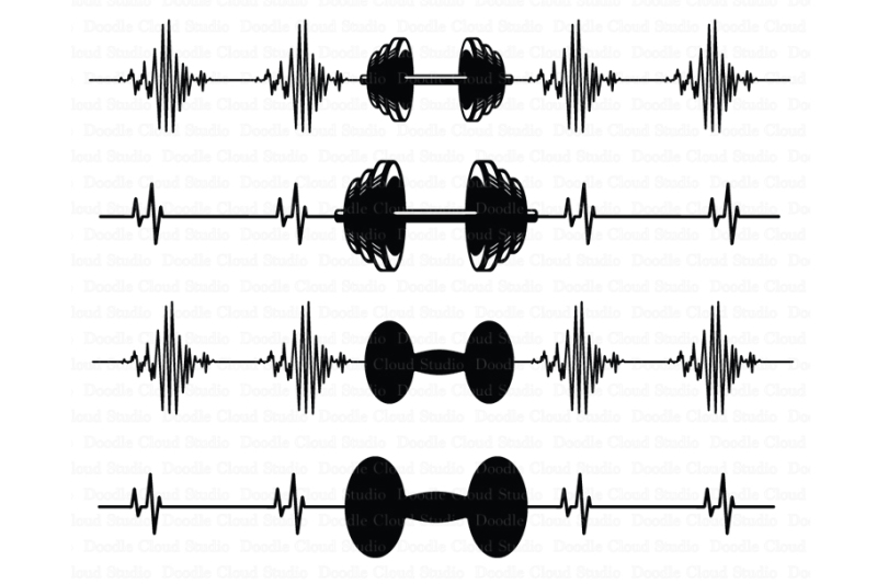 heartbeat-weights-svg-crossfit-svg-files