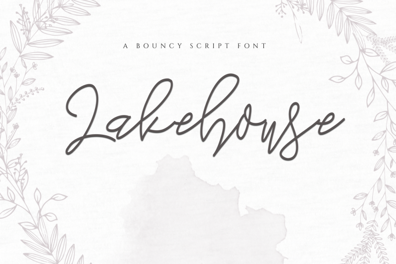 lakehouse-script-font
