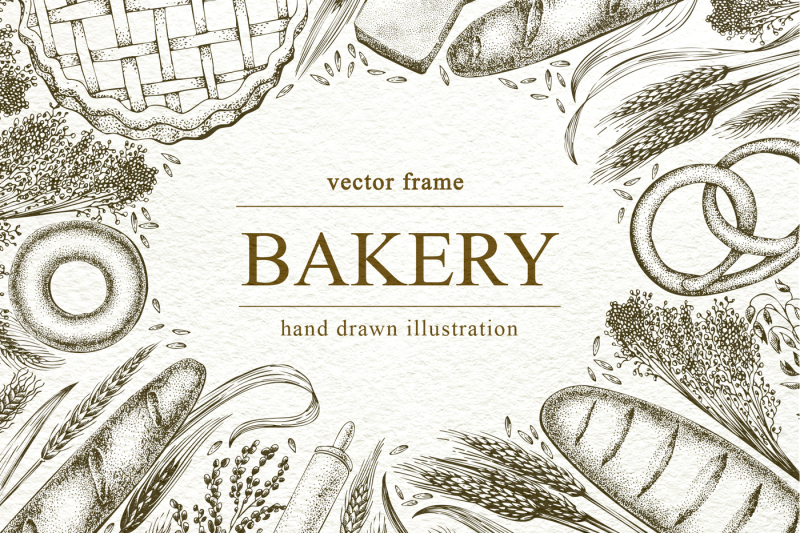bakery-vector-frame