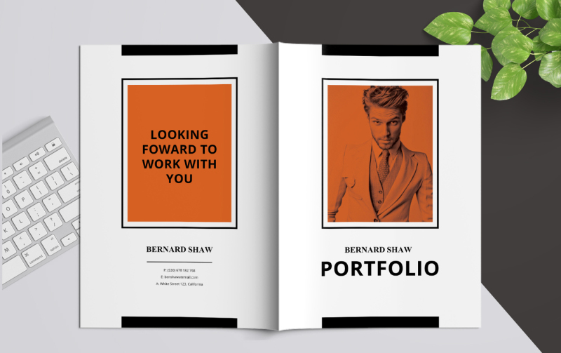 a4-portfolio-template