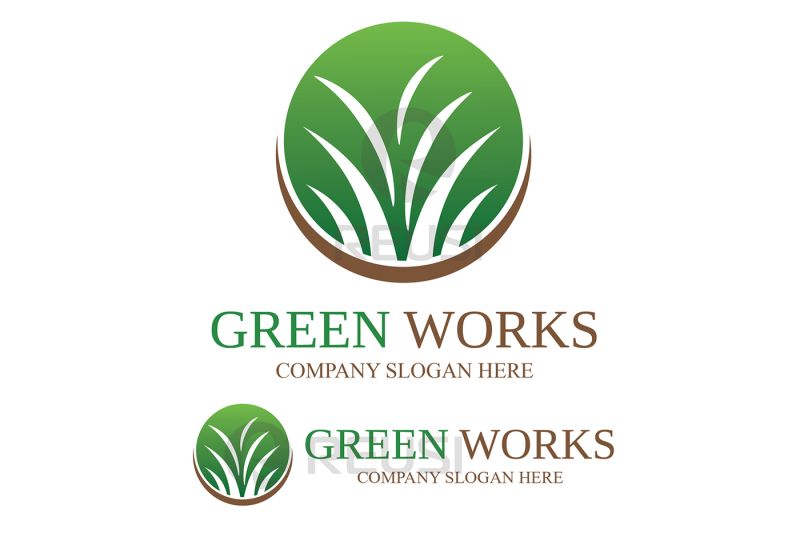 greenworks-landscaping-logo-template