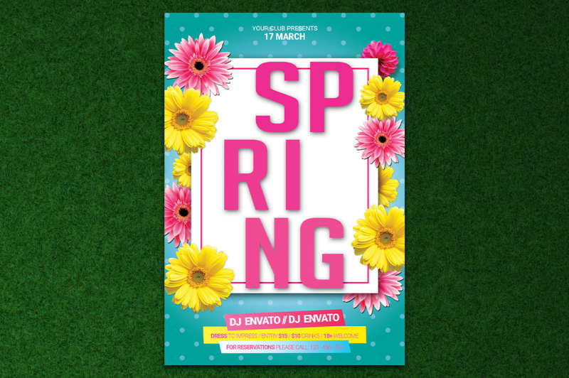 spring-festival-break-party-flyer