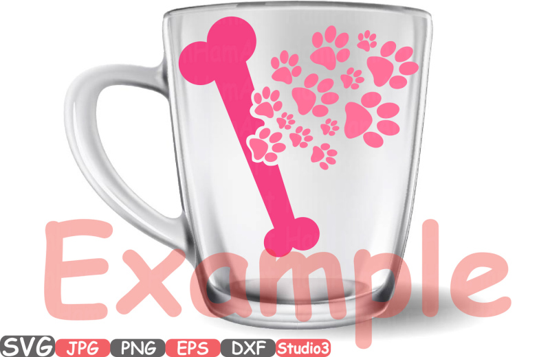 dog-bone-paws-silhouette-svg-pet-care-paw-puppy-dogs-animal-766s