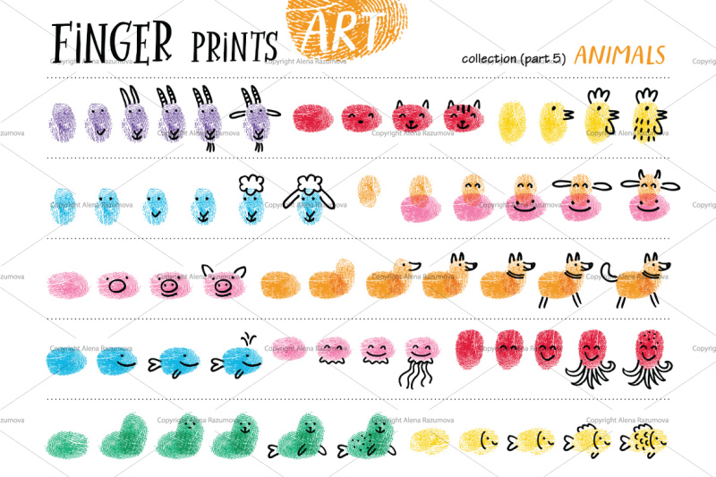finger-prints-art