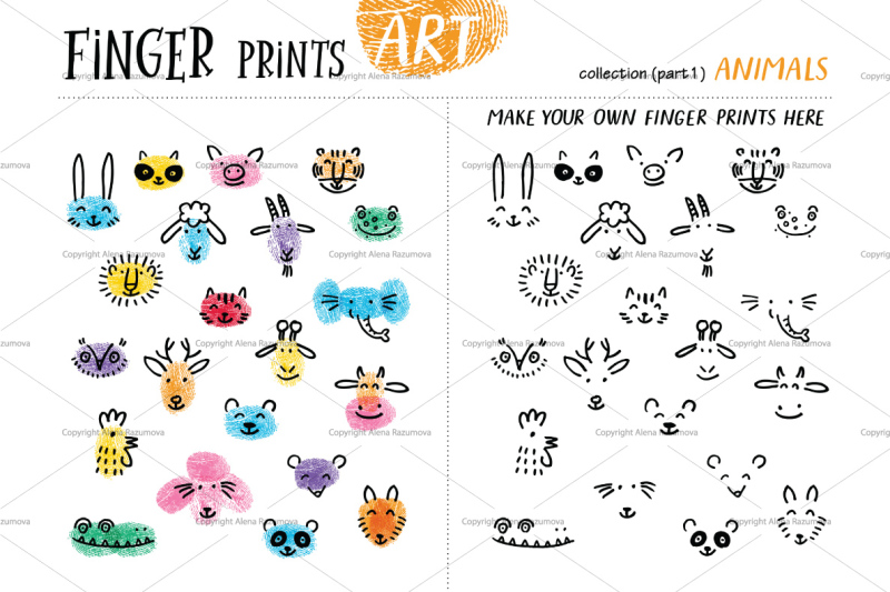 finger-prints-art