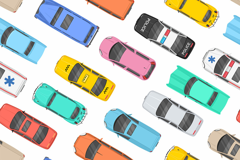 top-view-of-different-cars-pattern