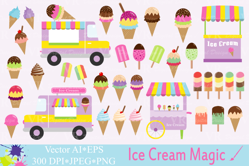 ice-cream-clipart-summer-graphics-vector-illustrations