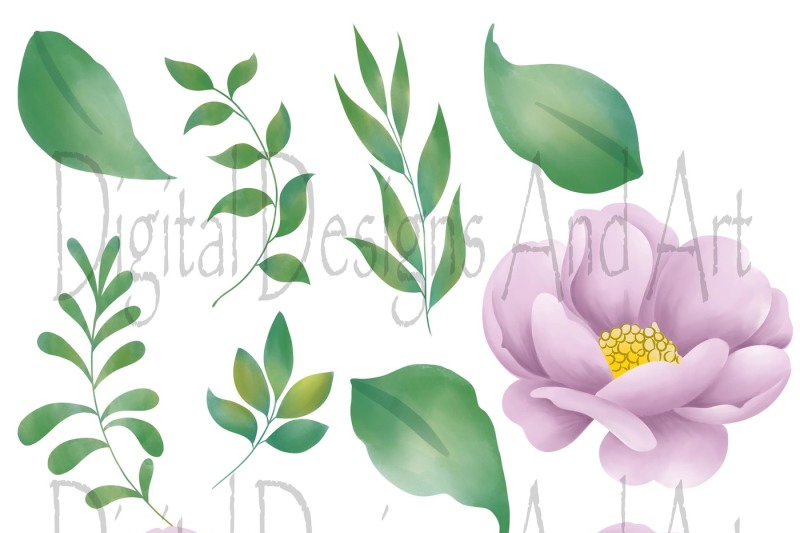 flower-clipart-in-white-and-purple