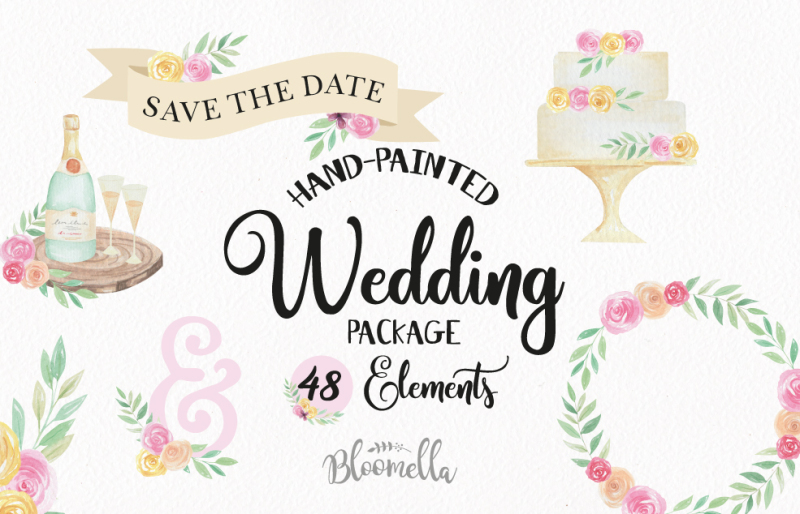 wedding-watercolor-clipart-kit-48-elements-and-hand-drawn-cakes
