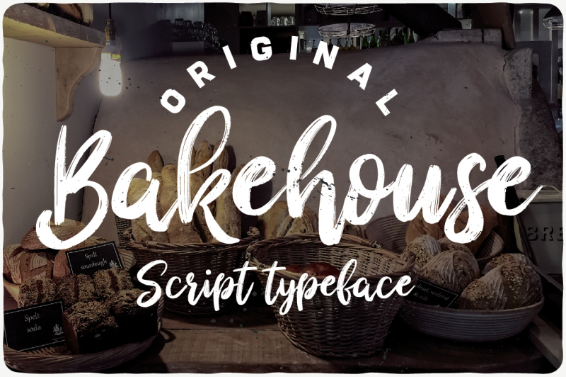 bakehouse-typeface