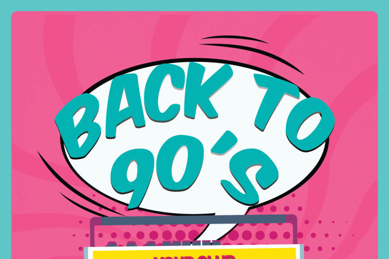 Back To The 90s Disco 90s Poster Flyer By Artolus Thehungryjpeg Com