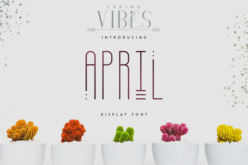 spring-vibes-april-display-font