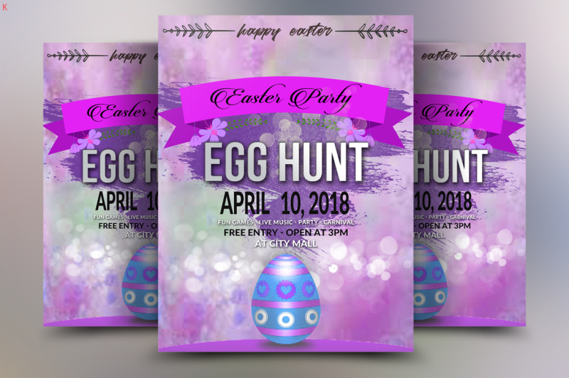 easter-party-flyer-template