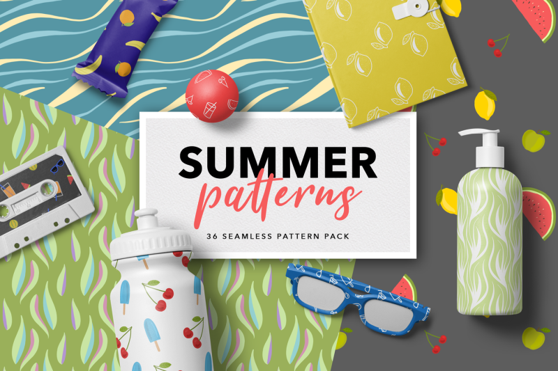 cheerful-summer-pattern-set