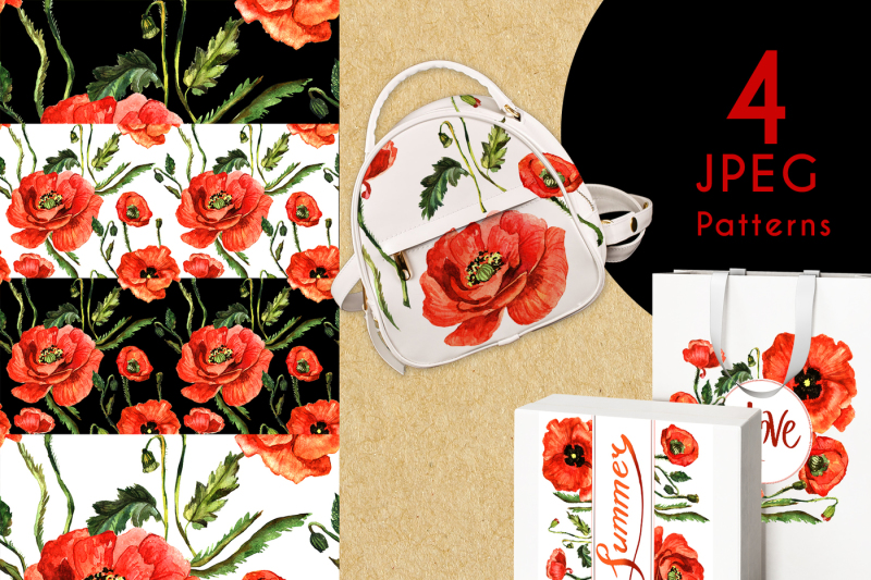stunning-poppies-png-watercolor-set