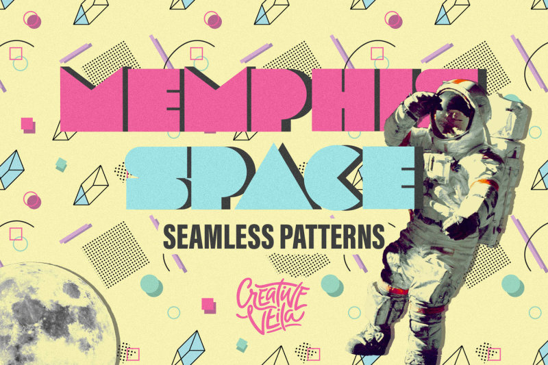 memphis-space-seamless-patterns