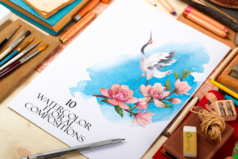 10-watercolor-floral-compositions-set-png