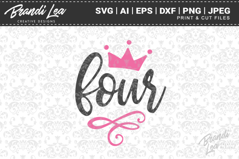 four-crown-svg-cut-files