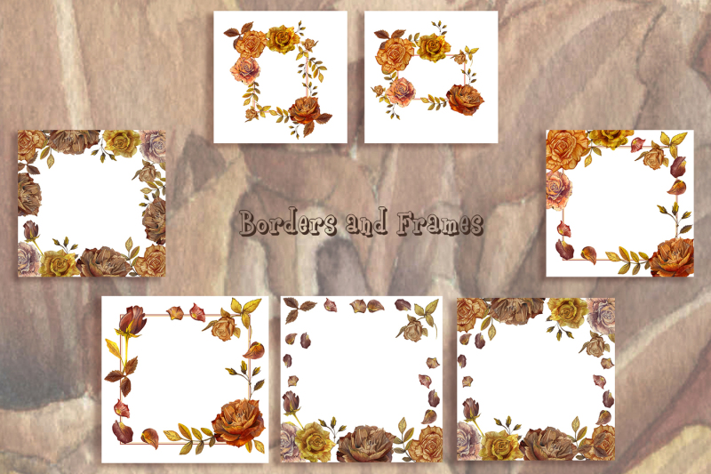 autumn-roses-png-watercolor-set