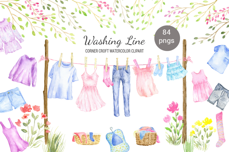 watercolor-washing-line-clipart-clothes-line-clipart